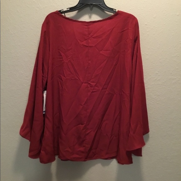 Relativity XL NWT open sleeve Blouse - Picture 9 of 16